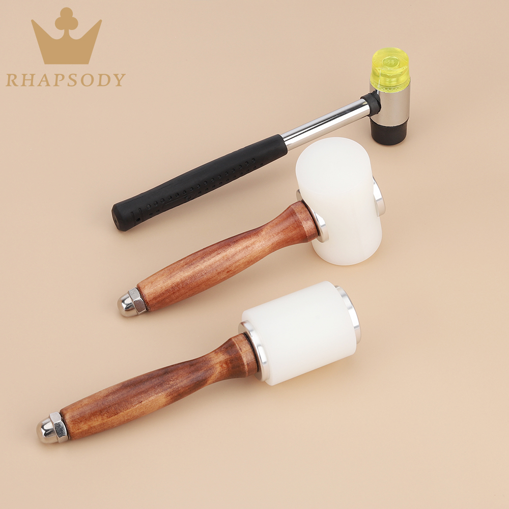 Leatherwork Tool Kit - مطرقة نحت حرفية جلدية ، مثقاب