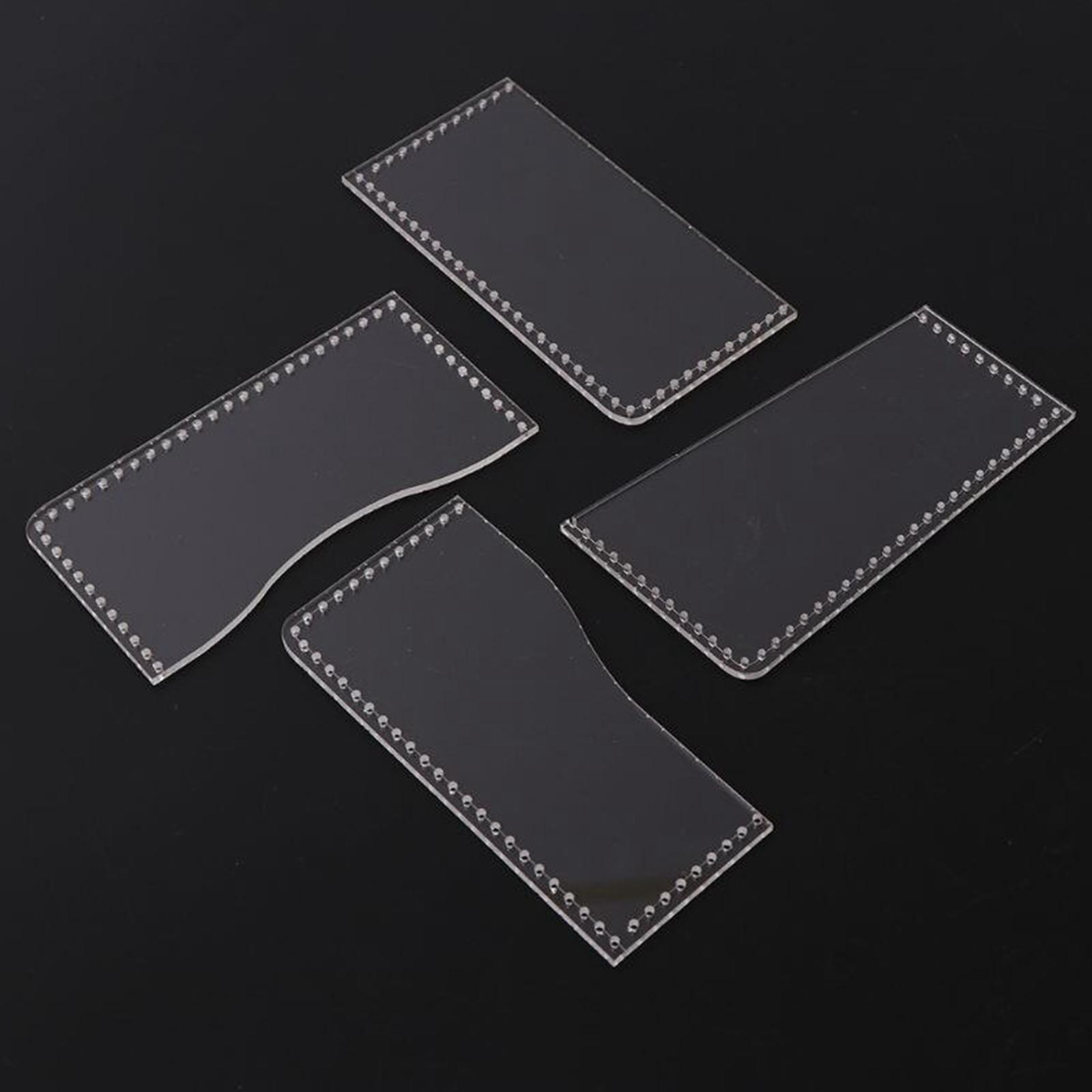 Leatherwork Templates - قوالب وقوالب استنسل شفافة من الأكريليك