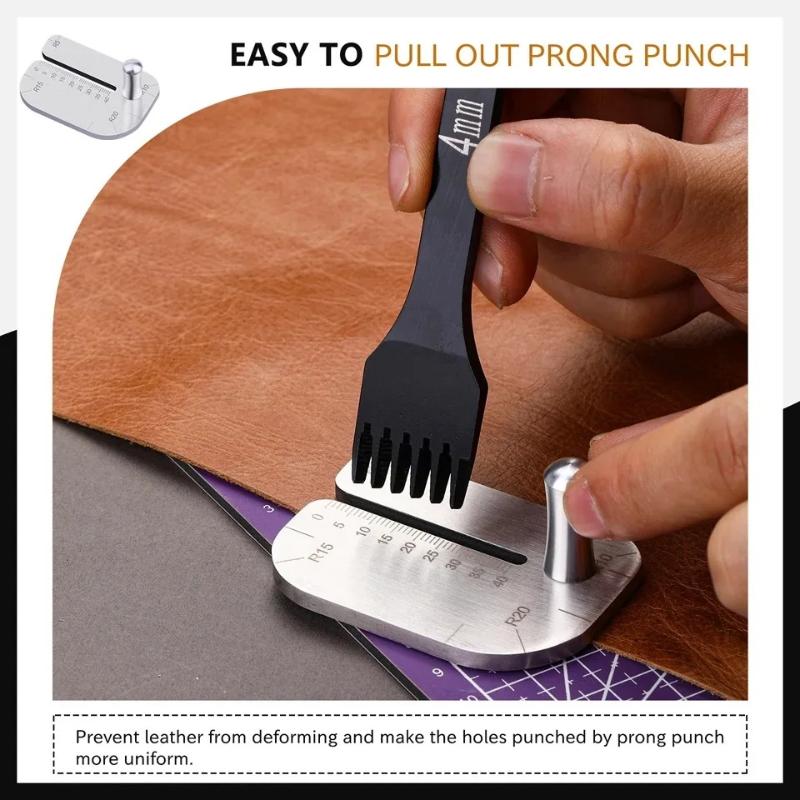 لوحة دعم ومساعد للثقب والخياطة - مراجعة Leather Works Belt وسعره