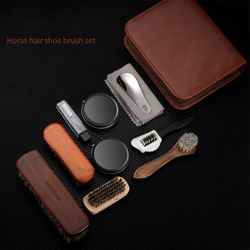مجموعة فرش أحذية شعر الخيل ، ا - مراجعة Leatherwork Tool Kit وسعره