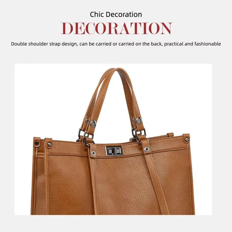 حقيبة يد نسائية كبيرة السعة من - مراجعة Leather Work Handbags For Women وسعره