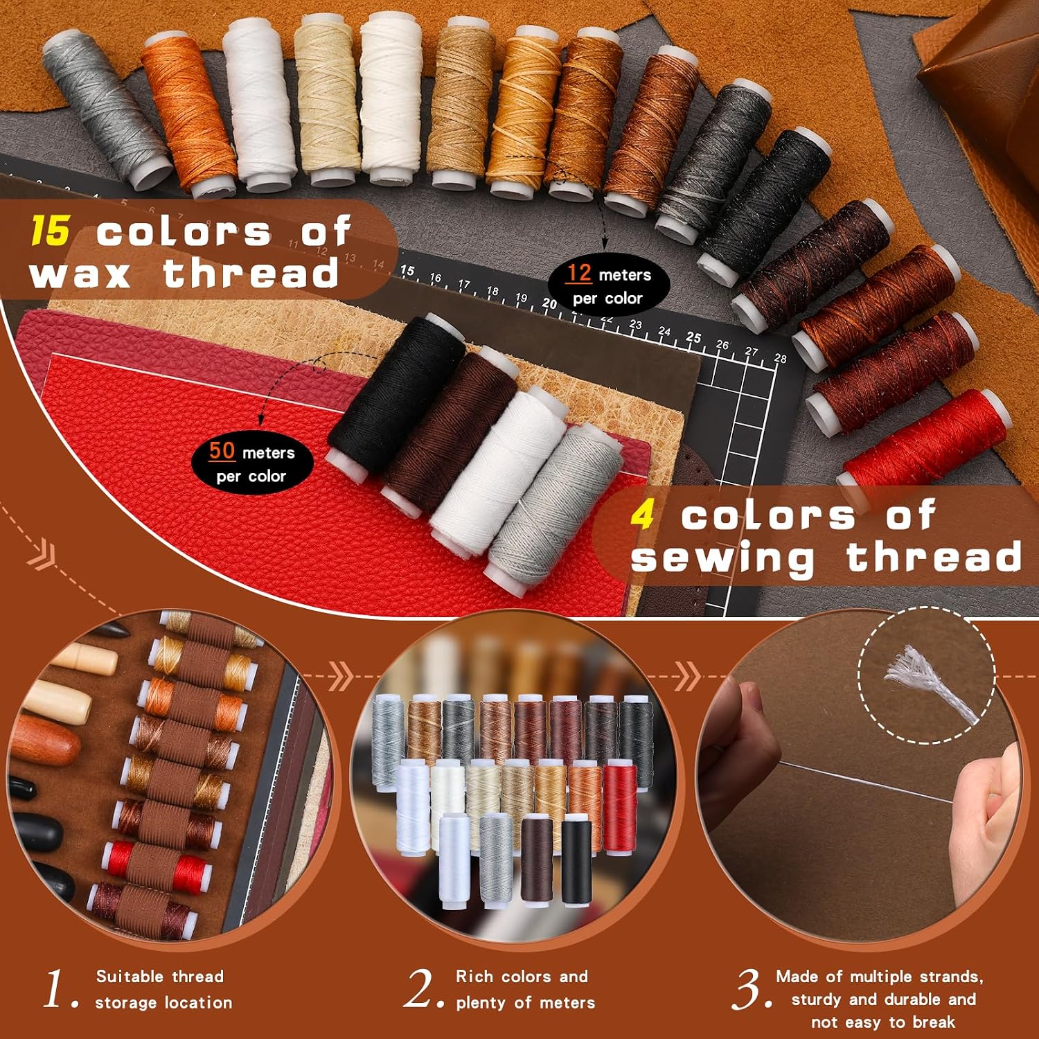طقم أدوات تشكيل الجلود، أدوات  - مراجعة Leatherwork Tool Kit وسعره
