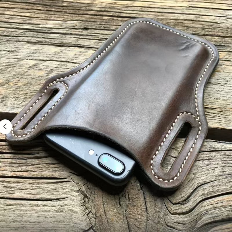 حقيبة خصر رجالية جلدية عتيقة ل - مراجعة Leather Works Belt وسعره