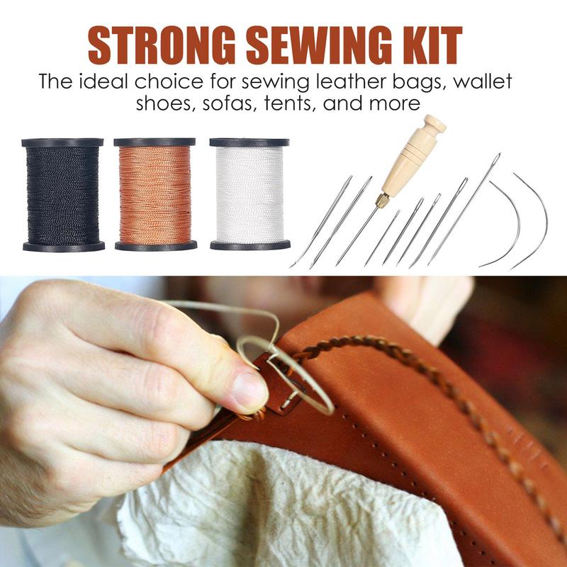 مجموعة خياطة جلدية مجموعة خياط - مراجعة Leatherwork Tool Kit وسعره