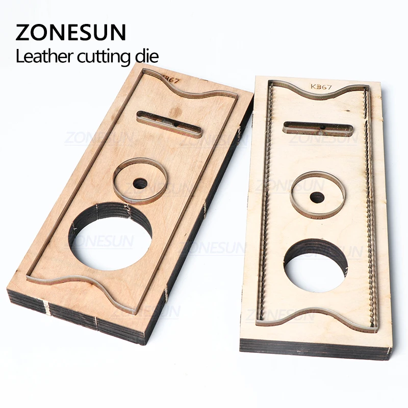 ZONESUN C2 حامل بطاقة الائتمان - مراجعة Leatherwork Templates وسعره