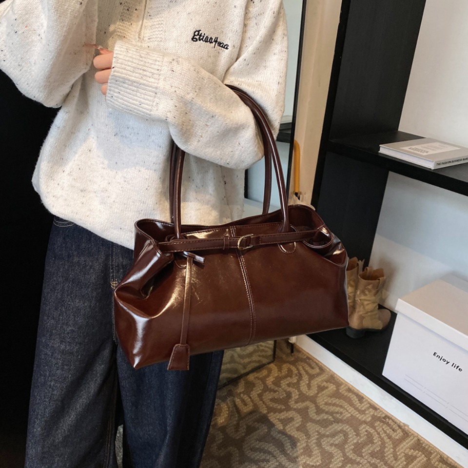 الشتاء النفط بولي Leather الجل - مراجعة Leather Work Handbags For Women وسعره