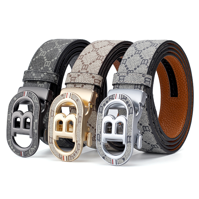 حزام رجالي أنيق بحرف B مع مشبك - مراجعة Leather Works Belt وسعره