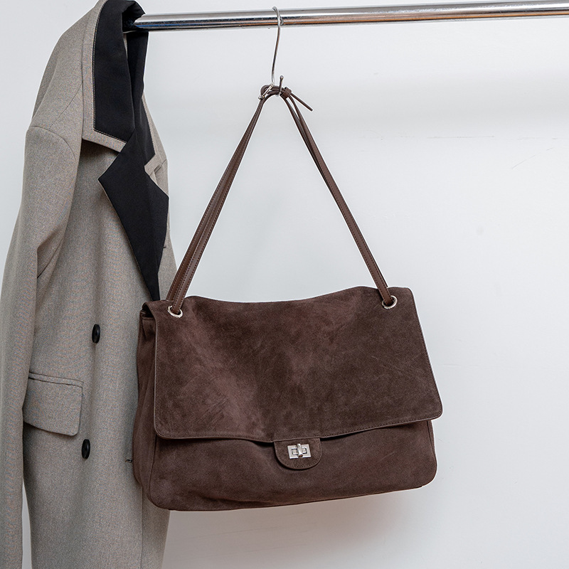 حقيبة كتف نسائية من الجلد السو - مراجعة Leather Work Handbags For Women وسعره