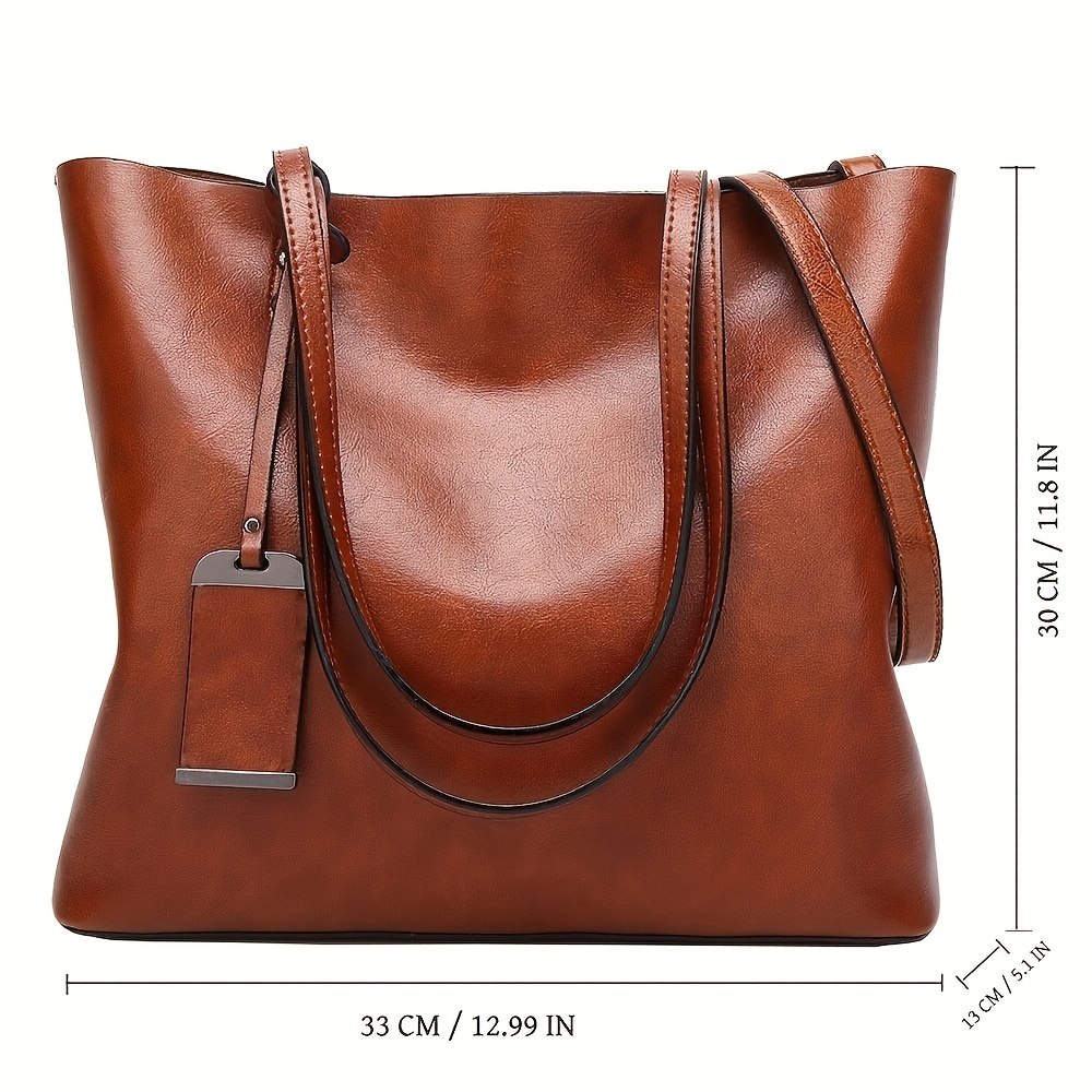 حقيبة يد جلدية كلاسيكية كلاسيك - مراجعة Leather Work Handbags For Women وسعره
