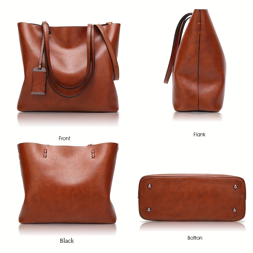 حقيبة يد جلدية كلاسيكية كلاسيك - مراجعة Leather Work Handbags For Women وسعره